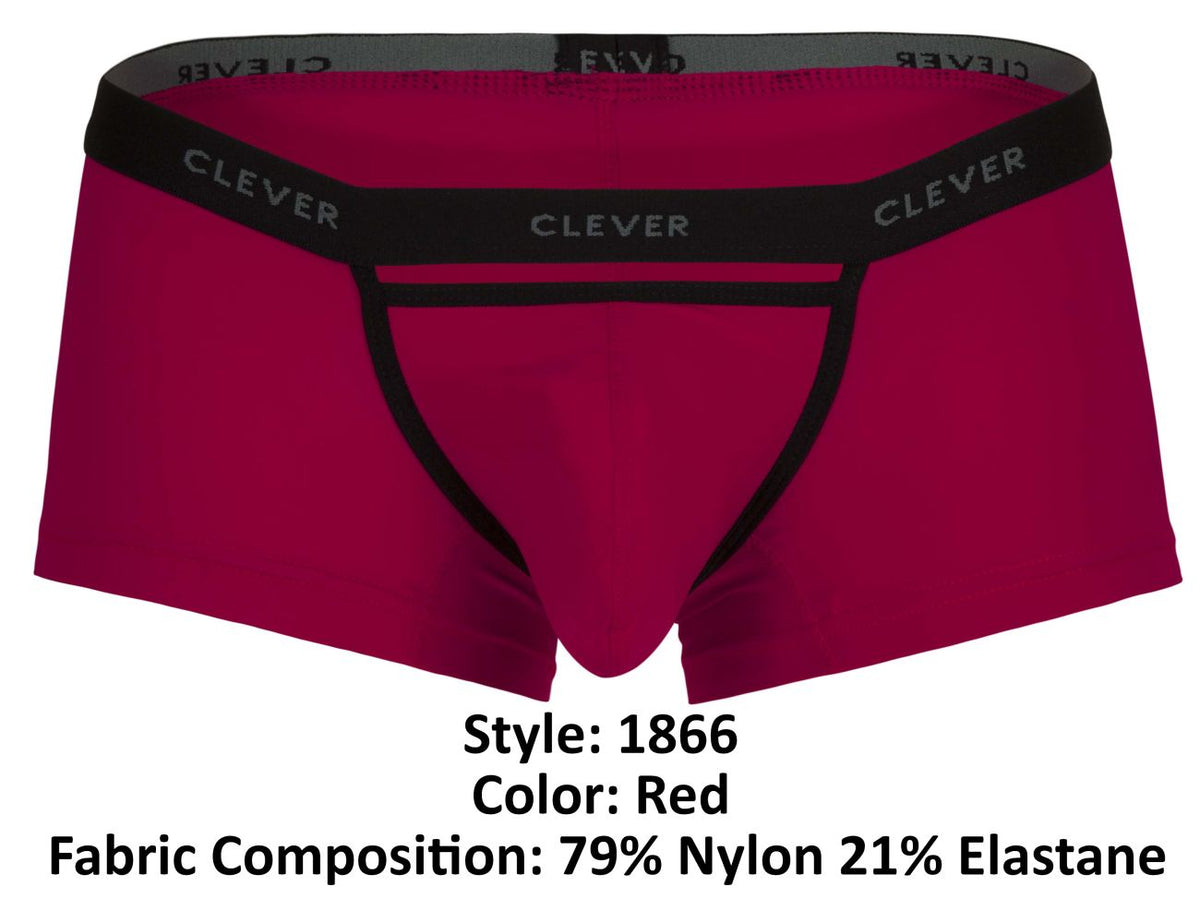 Clever Moda Tokio Trunks - Red