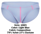 Clever Moda Raices Briefs - Light Blue
