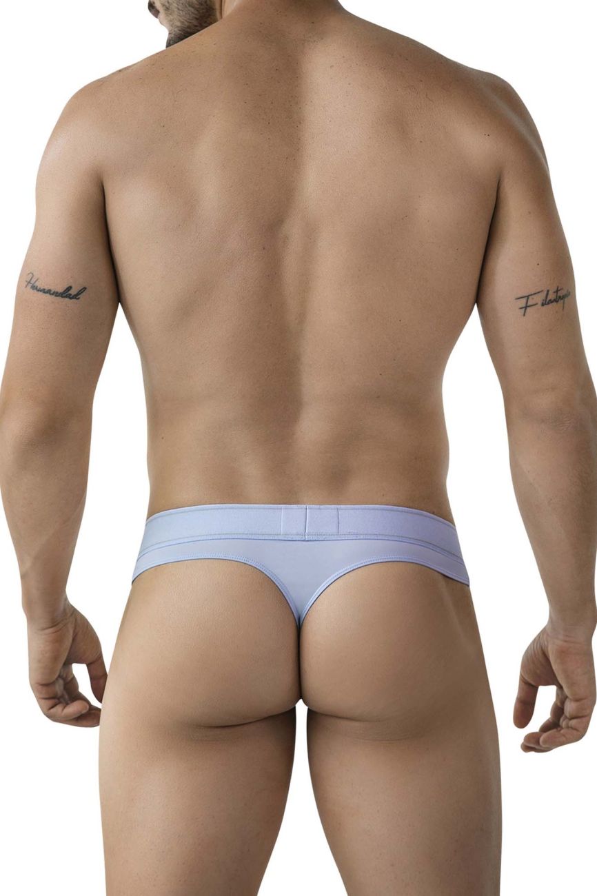 Clever Moda Raw Thongs - Light Blue