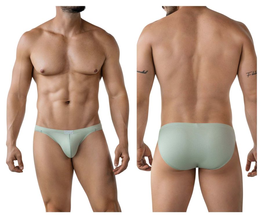 Clever Moda Reto Briefs - Green