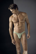 Clever Moda Reto Briefs - Green