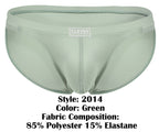 Clever Moda Reto Briefs - Green