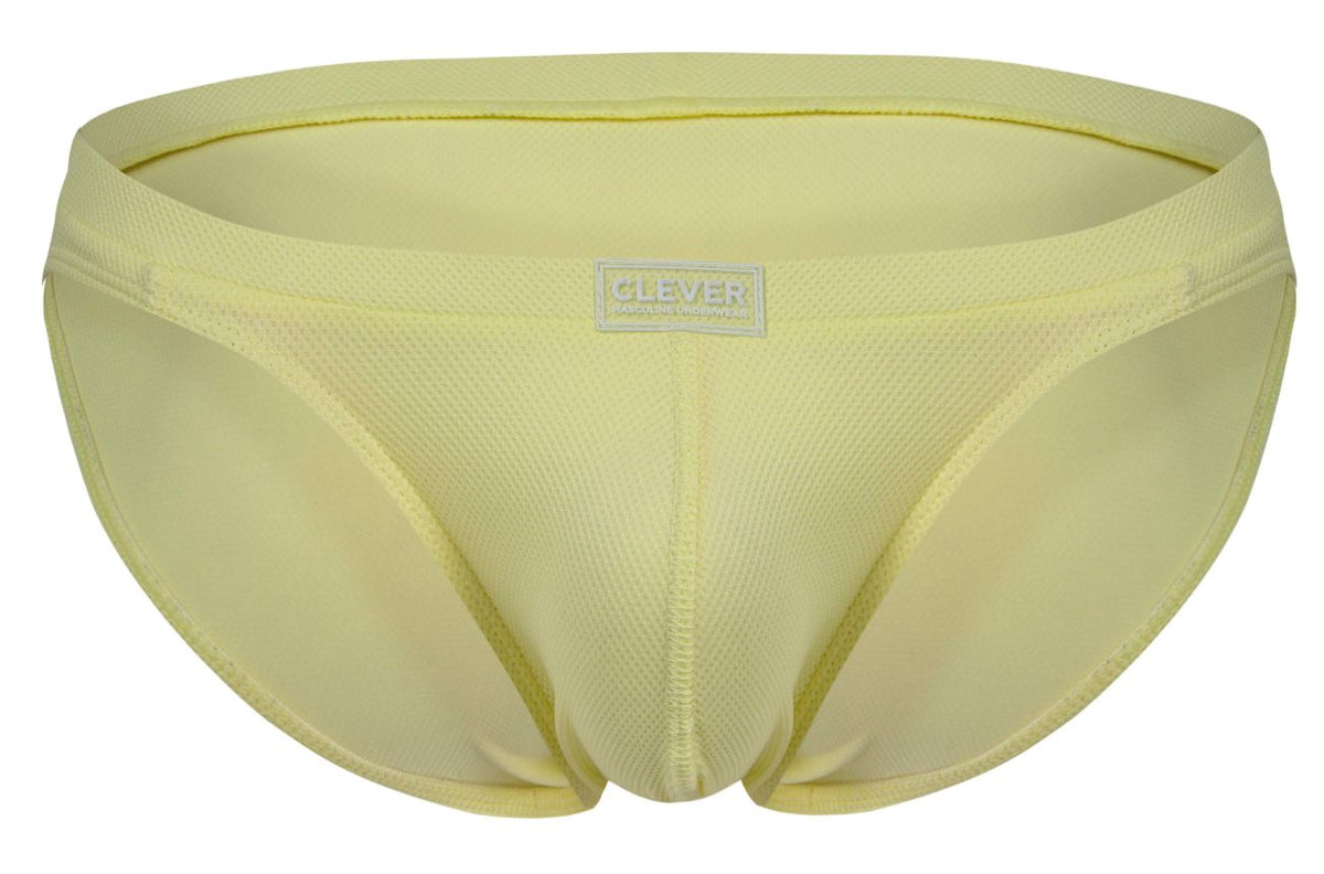 Clever Moda Reto Briefs - Light Yellow