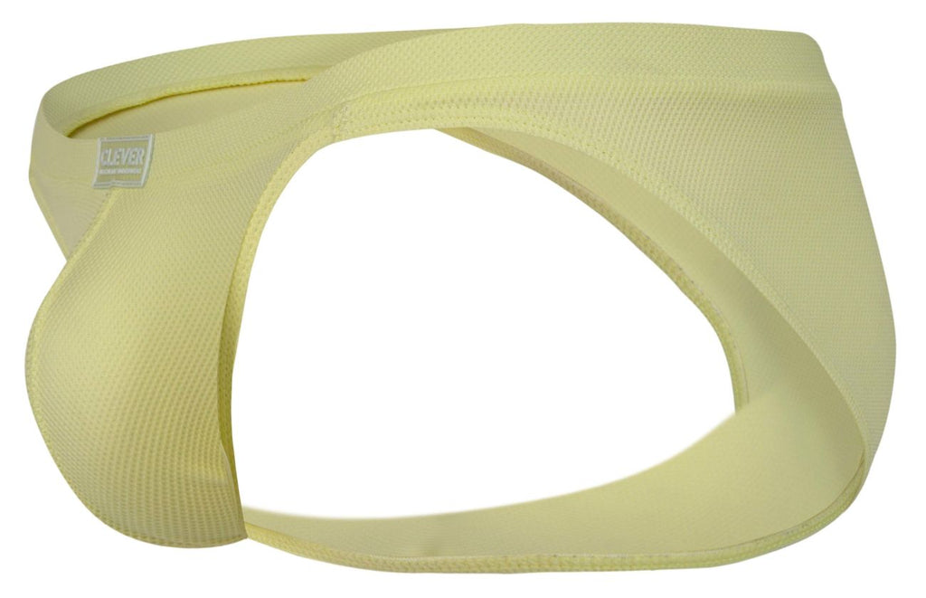 Clever Moda Reto Briefs - Light Yellow
