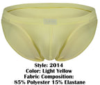 Clever Moda Reto Briefs - Light Yellow