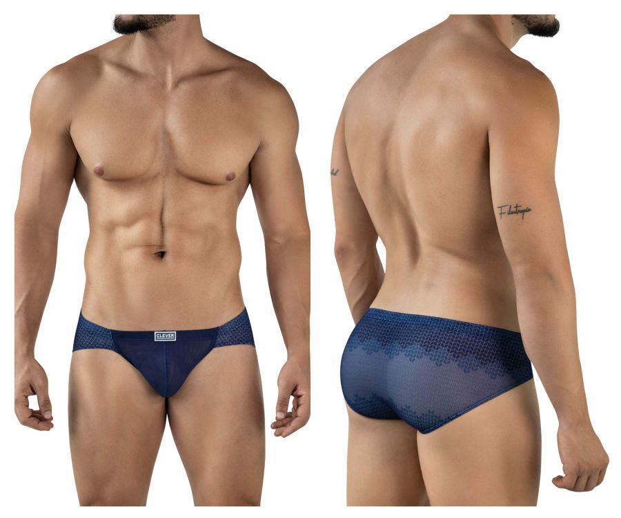 Clever Moda Mosaico Briefs - Dark Blue