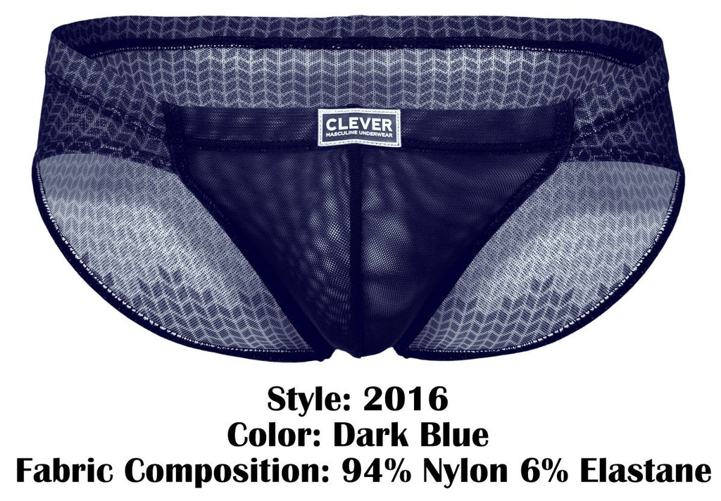 Clever Moda Mosaico Briefs - Dark Blue