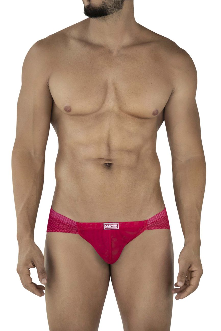 Clever Moda Mosaico Briefs - Red