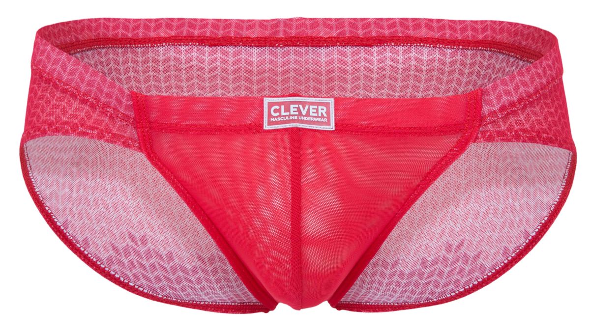 Clever Moda Mosaico Briefs - Red