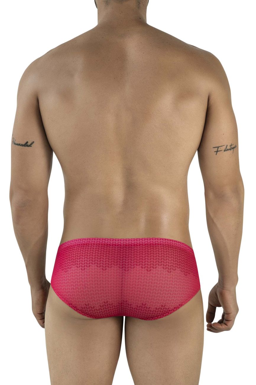 Clever Moda Mosaico Briefs - Red