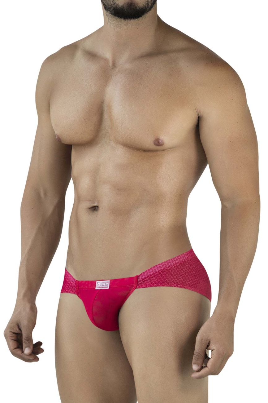 Clever Moda Mosaico Briefs - Red