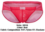 Clever Moda Mosaico Briefs - Red