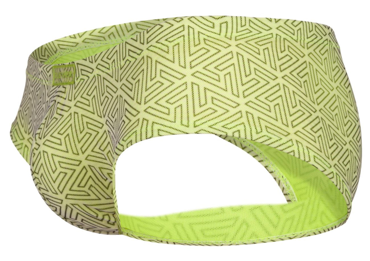 Clever Moda Neon Trunks - Green