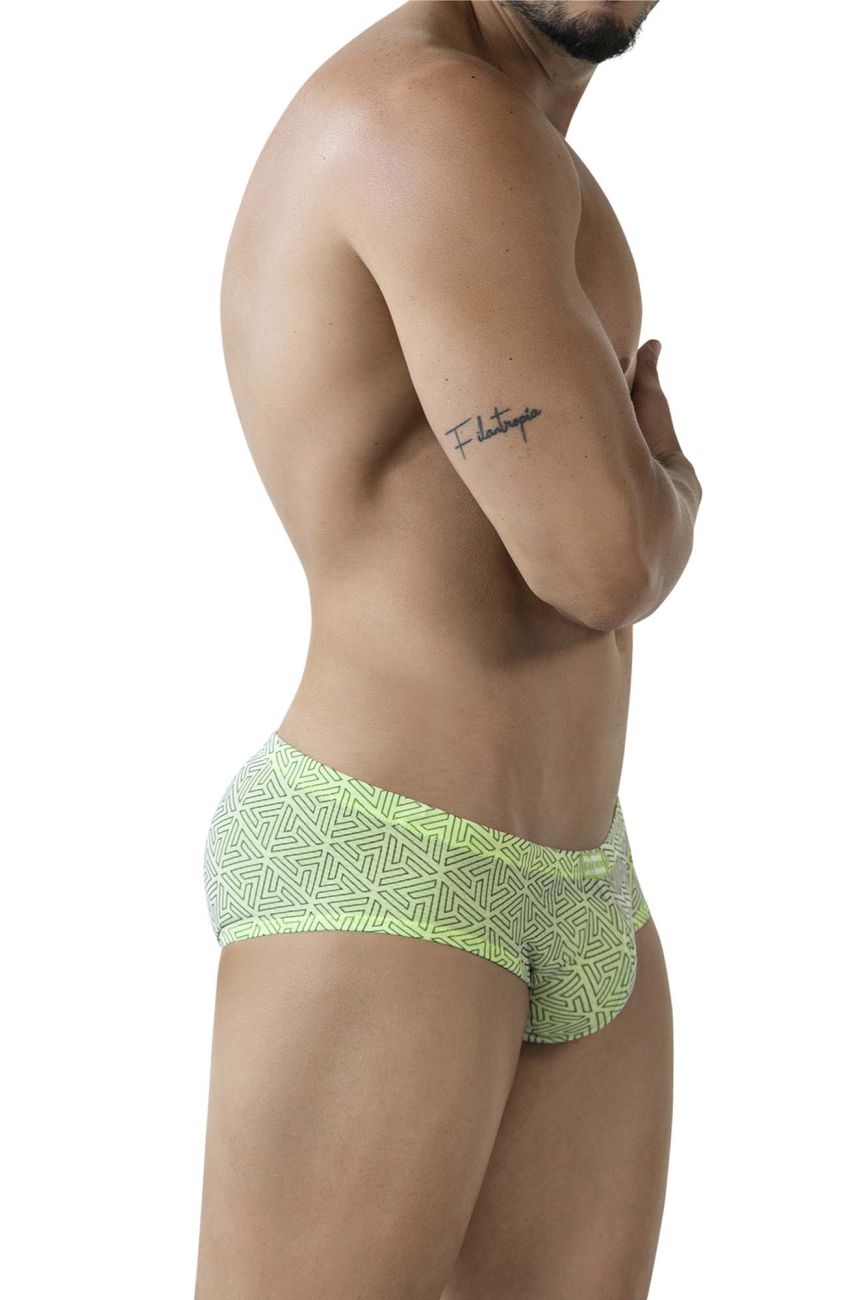 Clever Moda Neon Trunks - Green