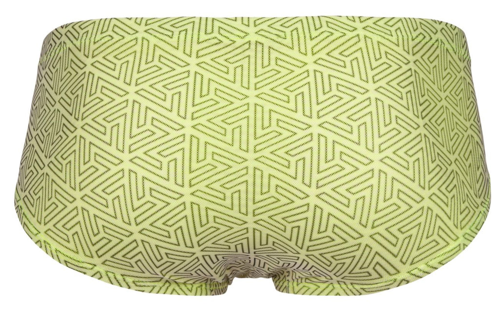 Clever Moda Neon Trunks - Green