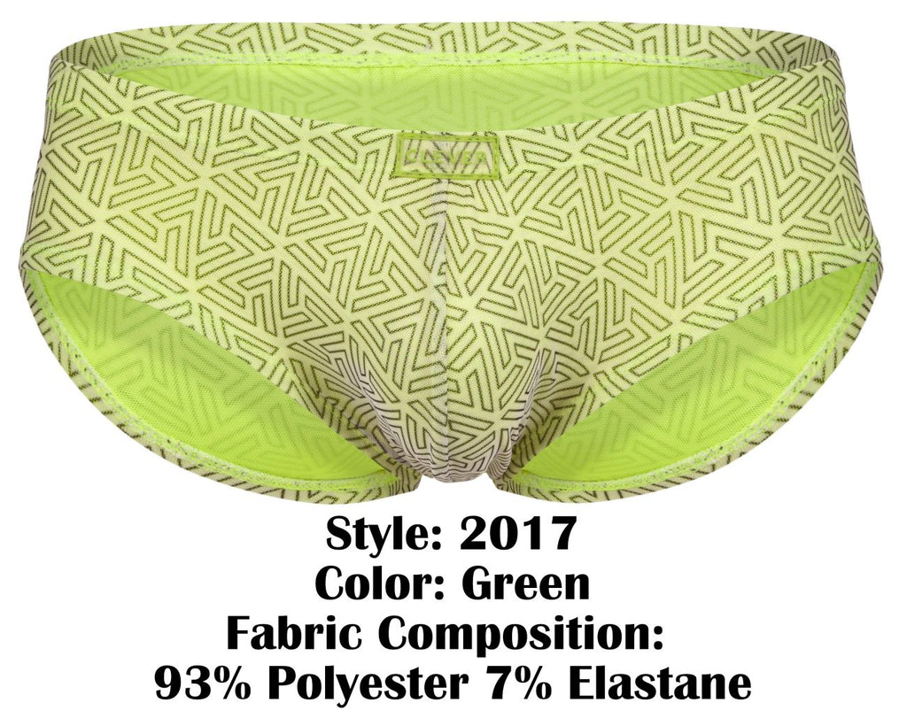 Clever Moda Neon Trunks - Green