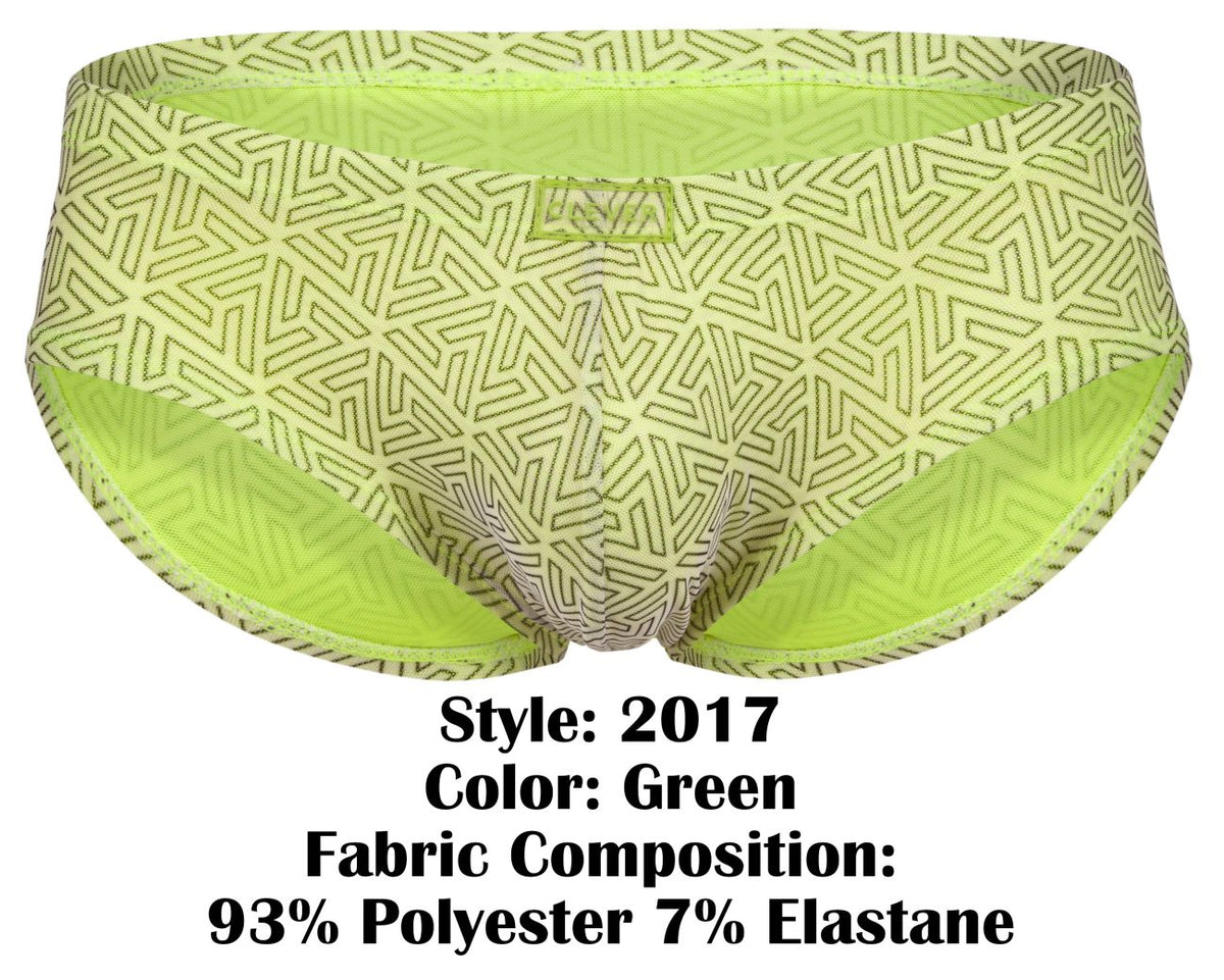 Clever Moda Neon Trunks - Green