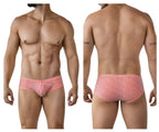 Clever Moda Neon Trunks - Orange