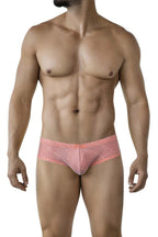 Clever Moda Neon Trunks - Orange