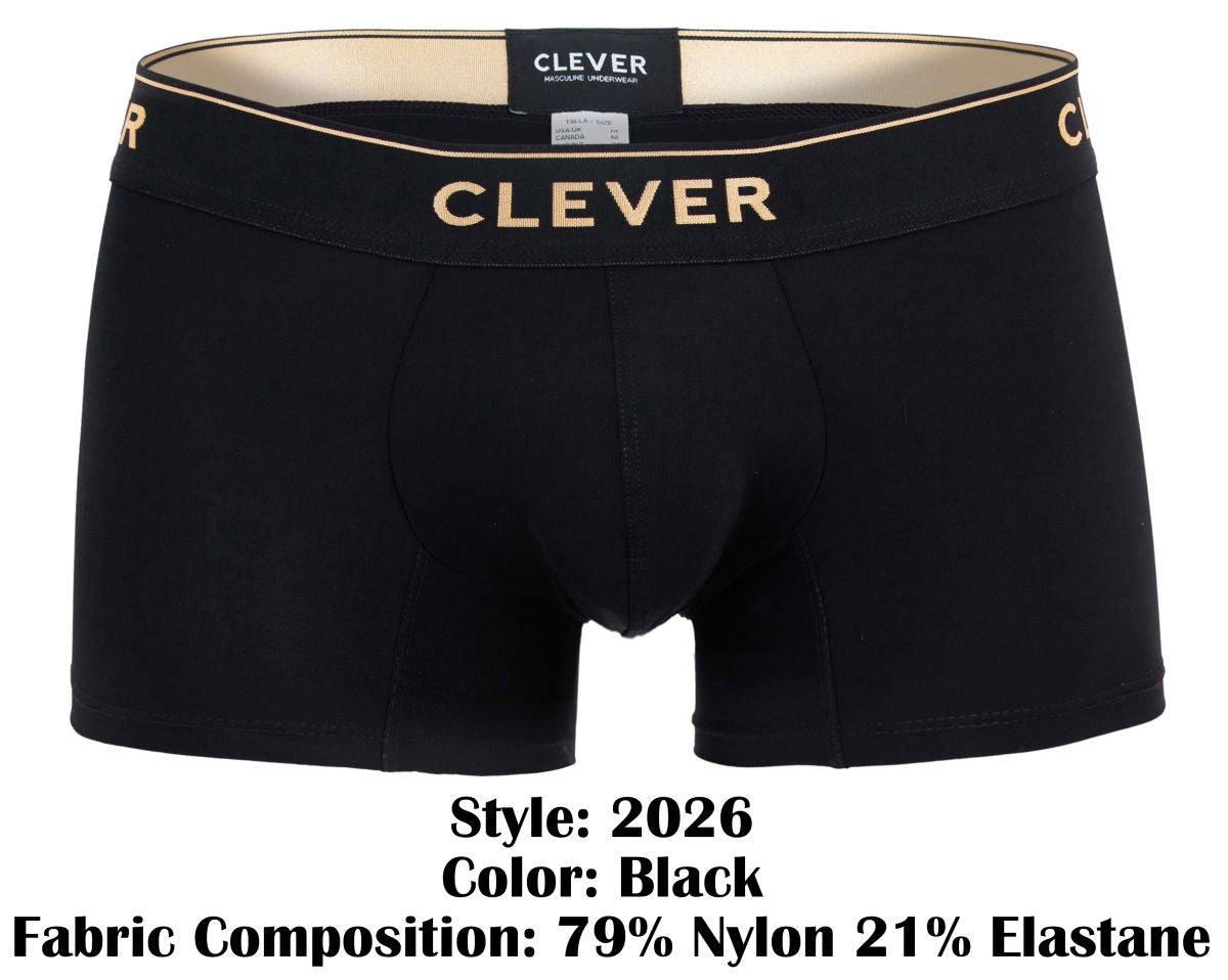 Clever Moda Valladolid Trunks - Black