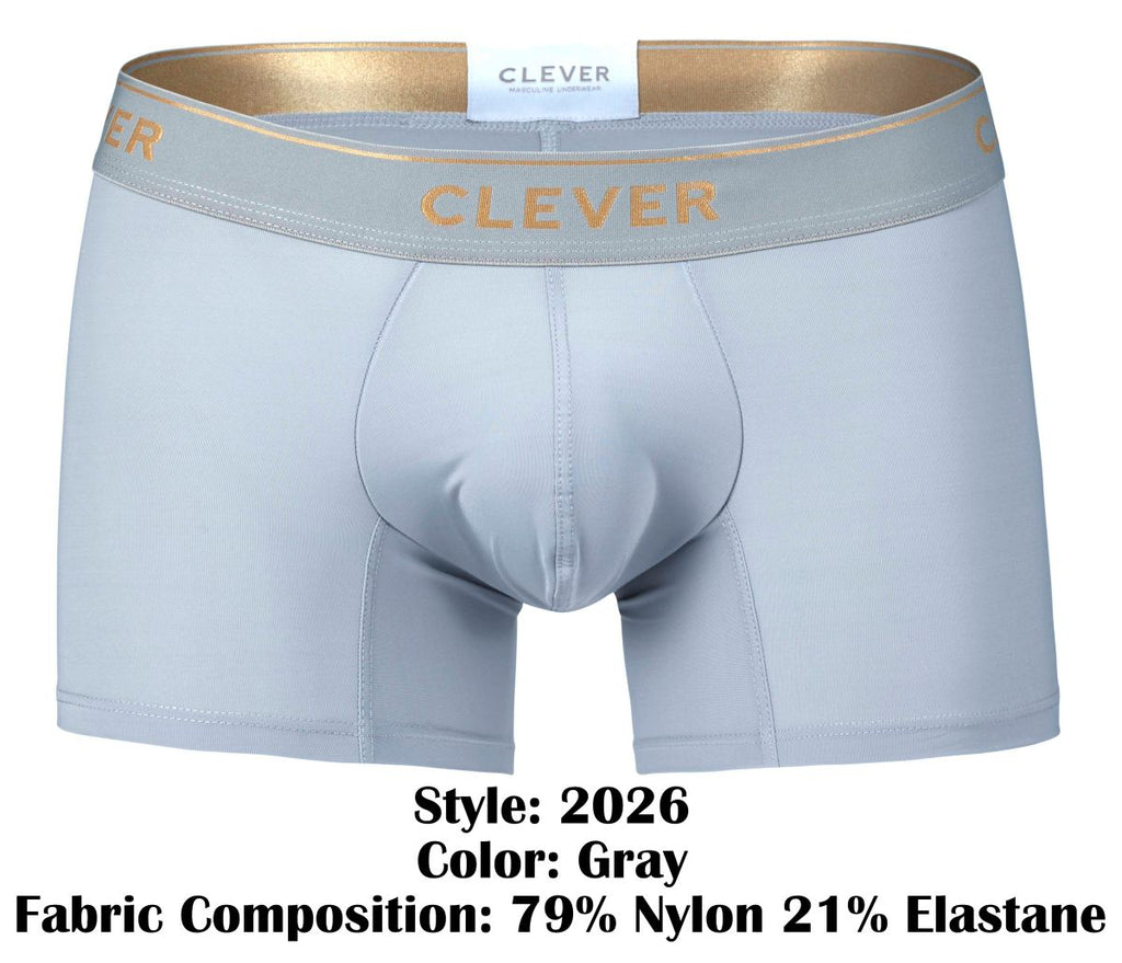 Clever Moda Valladolid Trunks - Gray