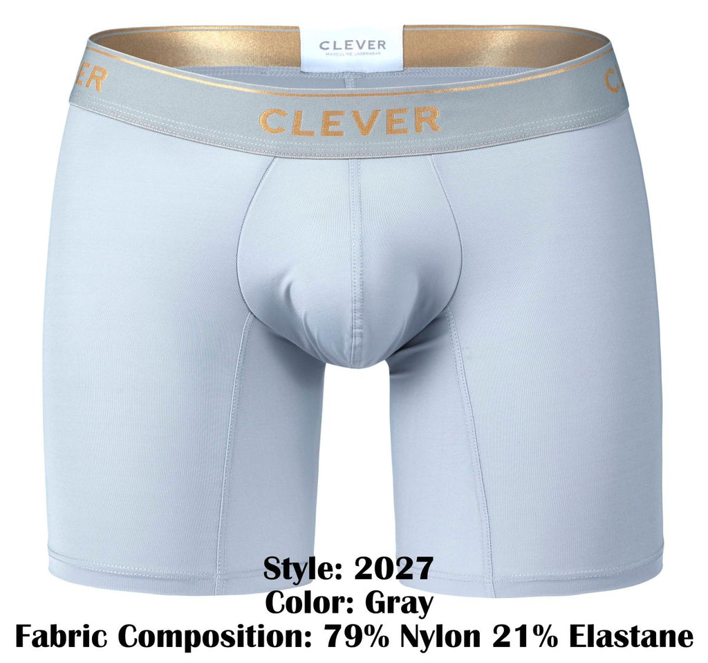 Clever Moda Valladolid Boxer Briefs - Gray