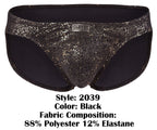 Clever Moda Galaxy Briefs - Black