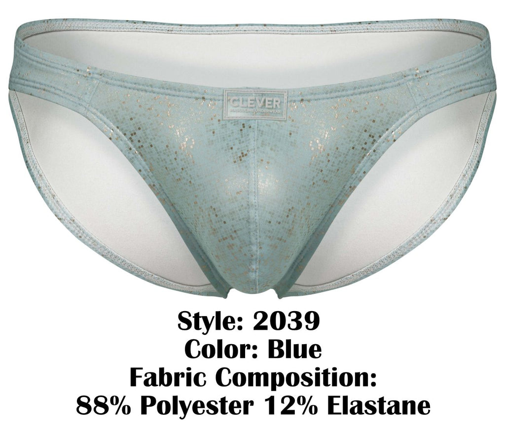 Clever Moda Galaxy Briefs - Blue