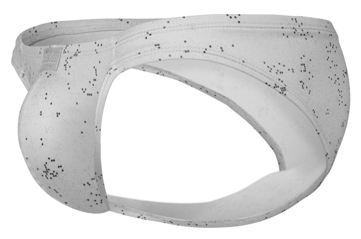 Clever Moda Galaxy Briefs - White