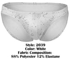 Clever Moda Galaxy Briefs - White