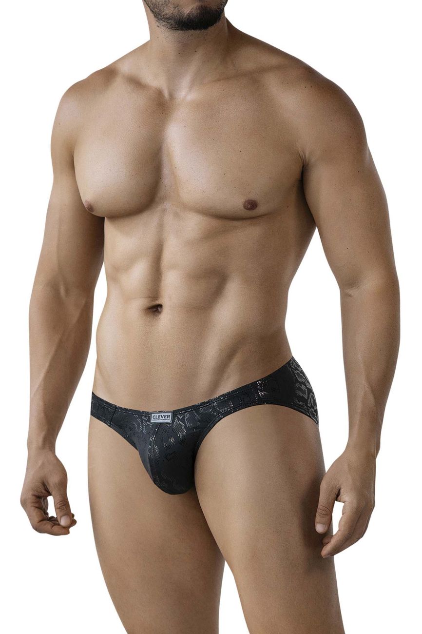 Clever Moda Luxe Briefs - Black
