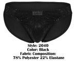 Clever Moda Luxe Briefs - Black