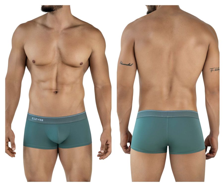 Clever Moda Mendoza Trunks - Green