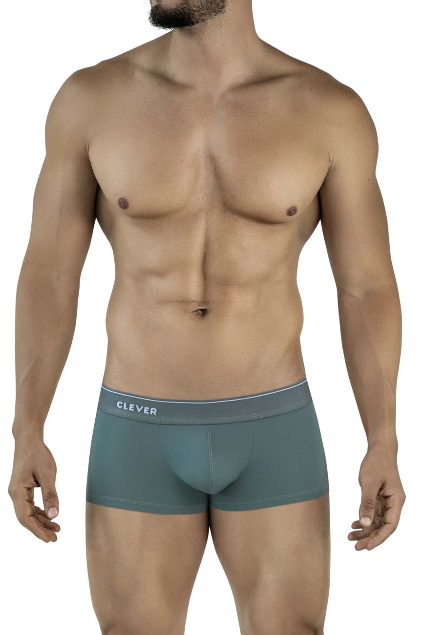 Clever Moda Mendoza Trunks - Green