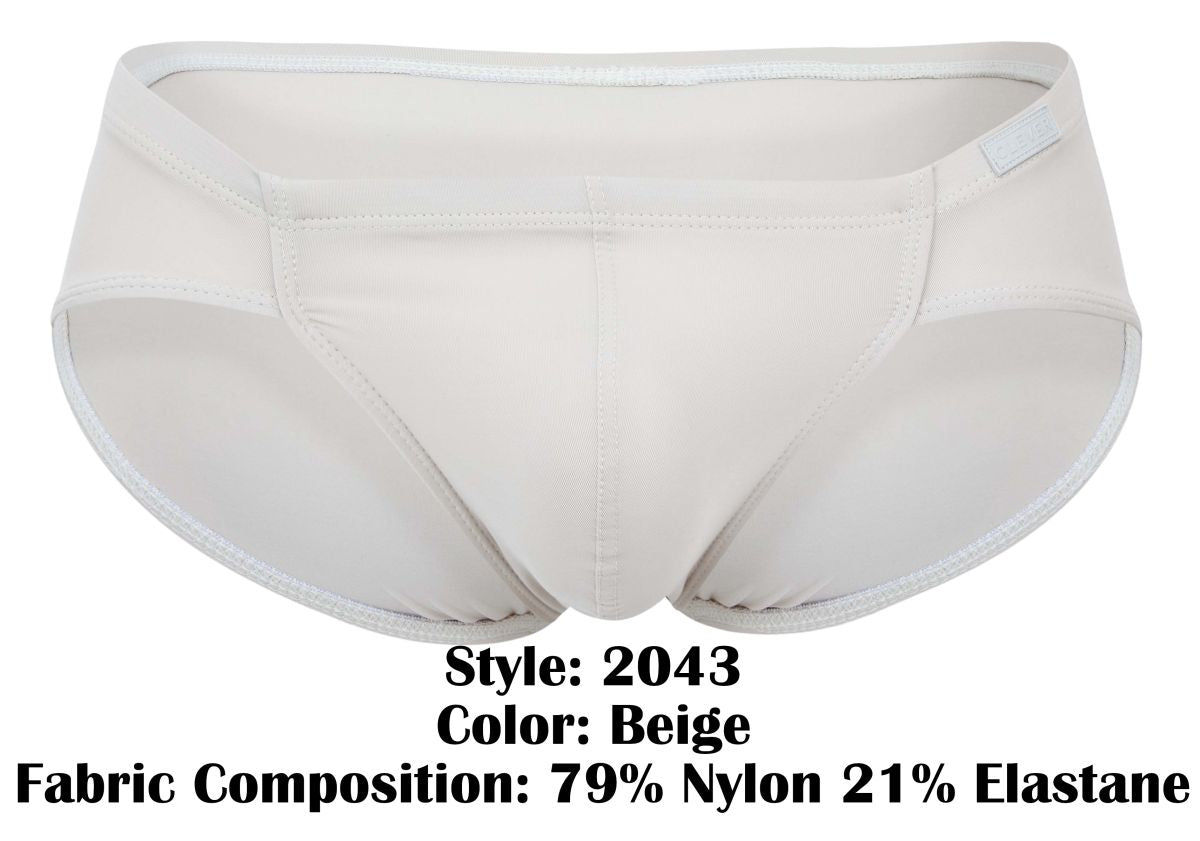 Clever Moda Mendoza Briefs - Beige