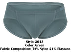 Clever Moda Mendoza Briefs - Green