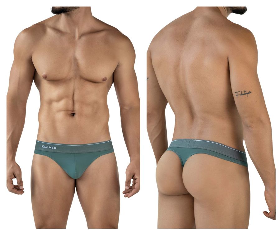Clever Moda Mendoza Thongs - Green