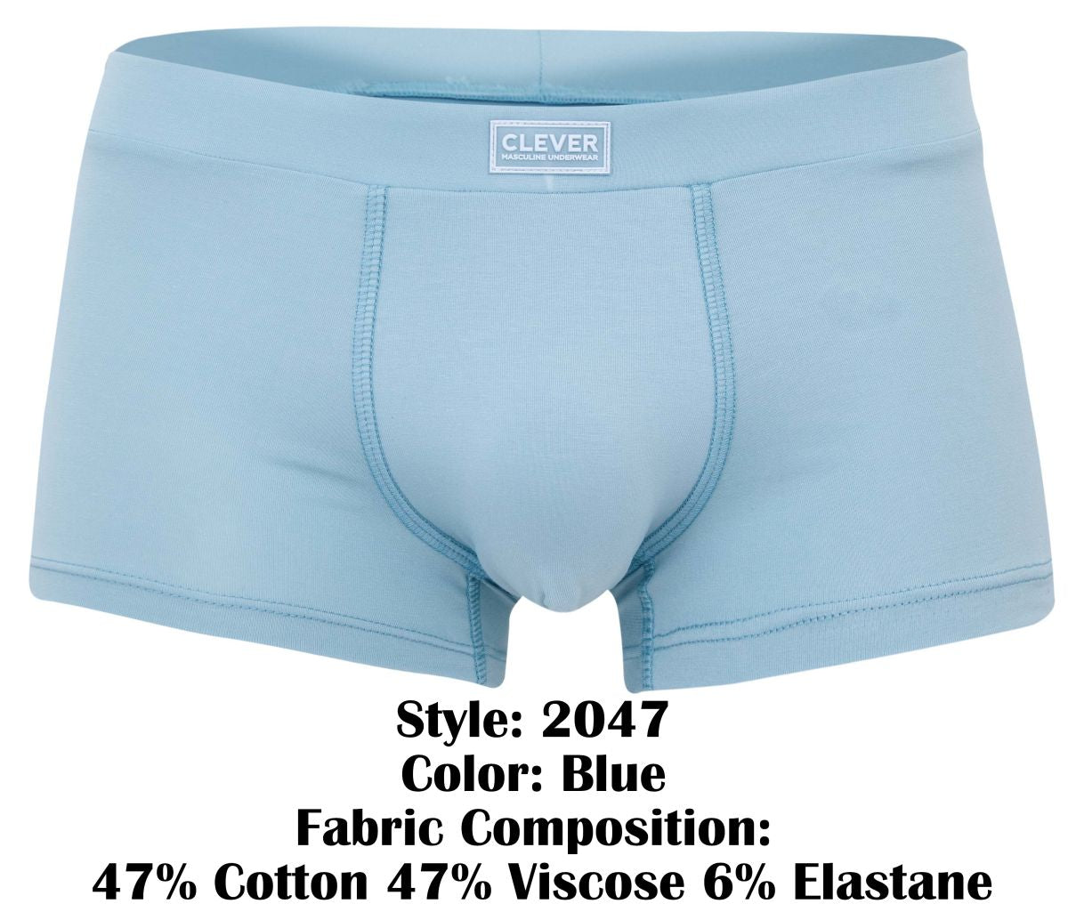 Clever Moda Cordoba Trunks - Blue