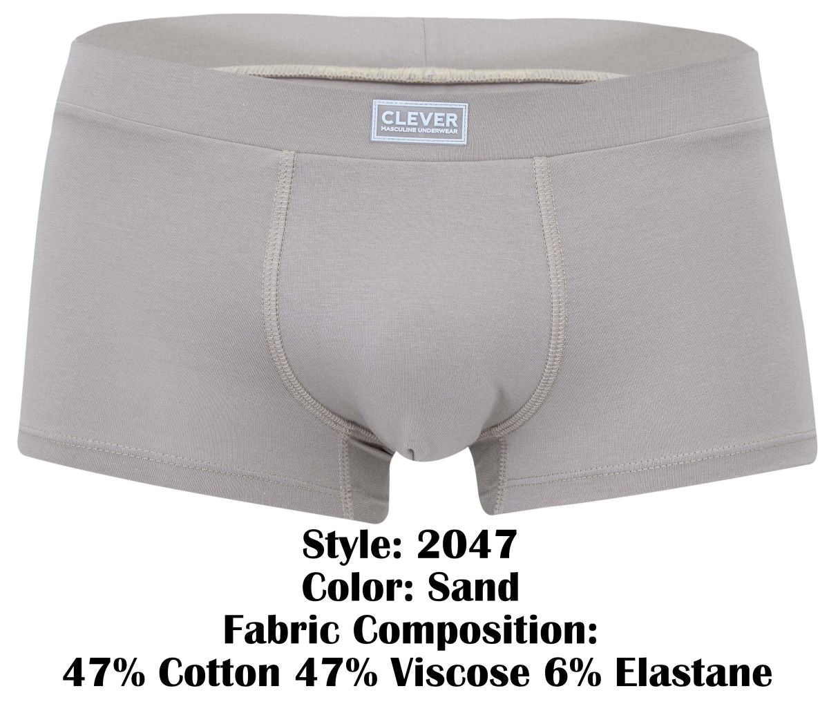 Clever Moda Cordoba Trunks - Sand