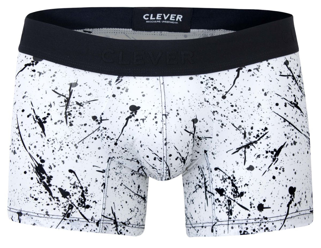Clever Moda Brochazos Trunks - Black