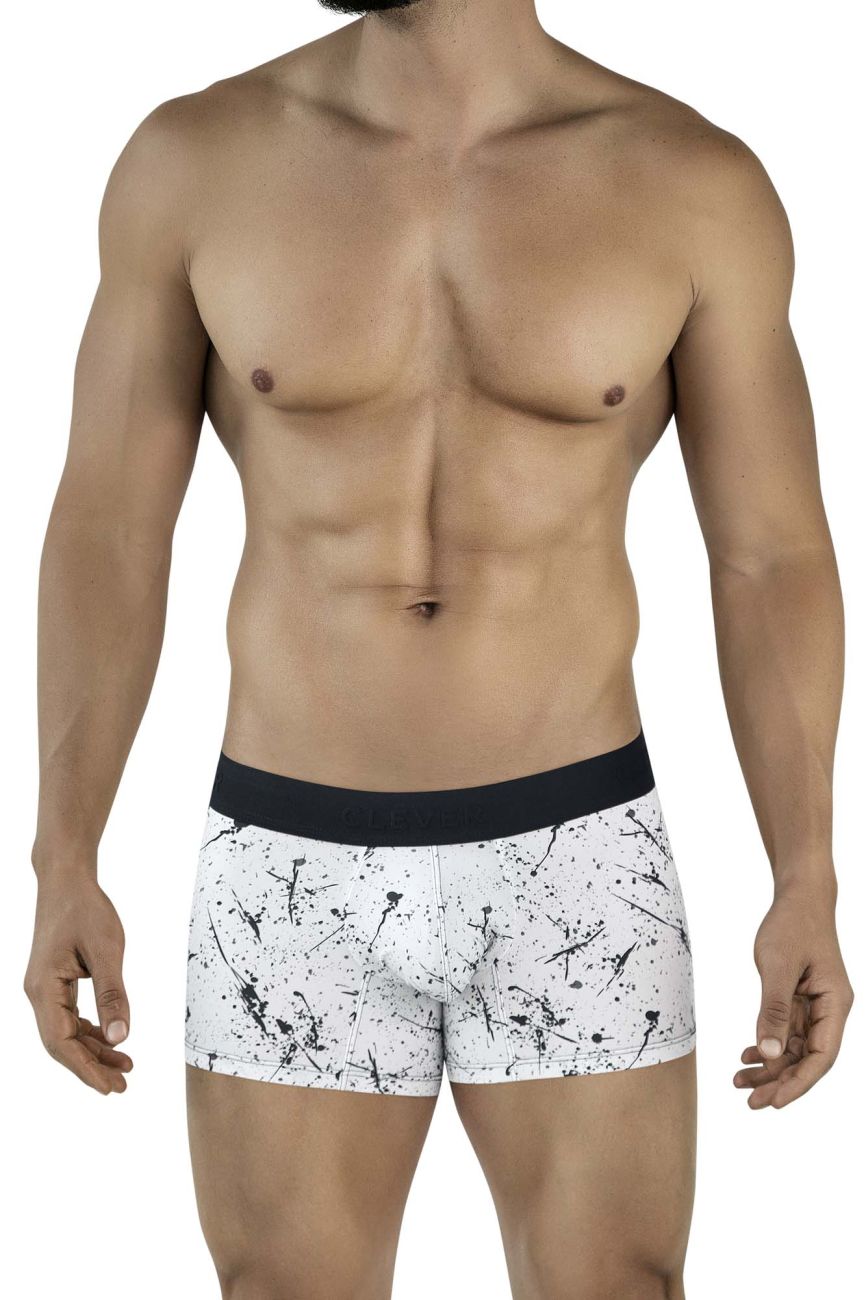 Clever Moda Brochazos Trunks - Black