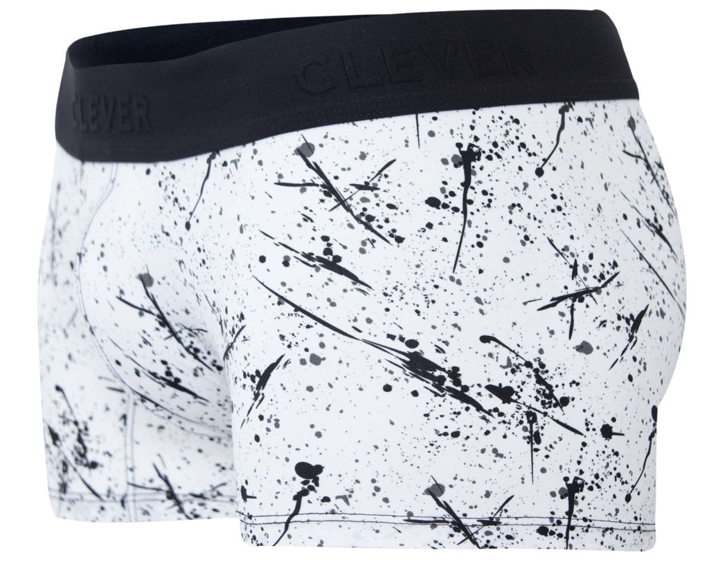Clever Moda Brochazos Trunks - Black