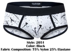 Clever Moda Brochazos Briefs - Black