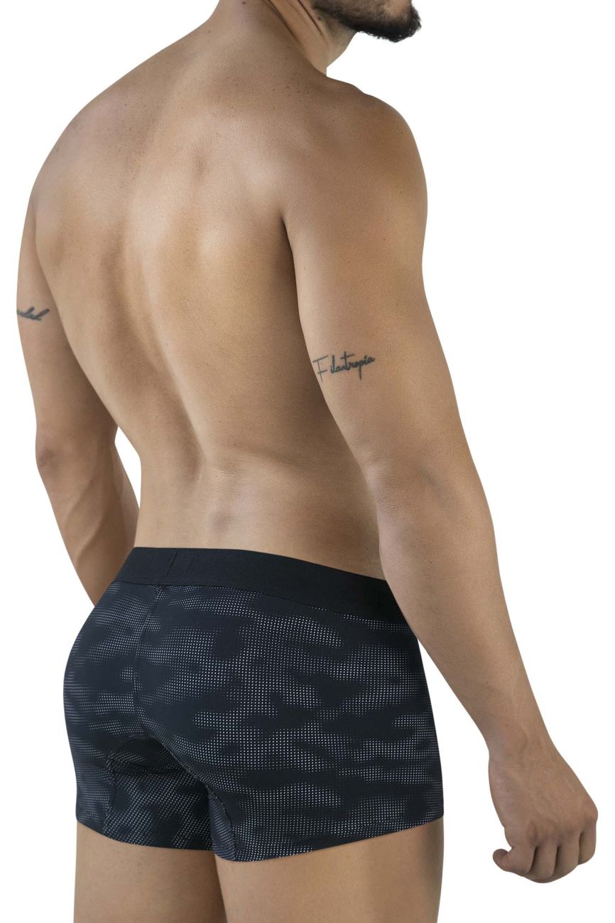 Clever Moda Militar Trunks - Black
