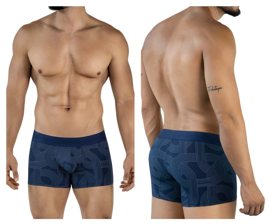 Clever Moda Navy Trunks - Dark Blue