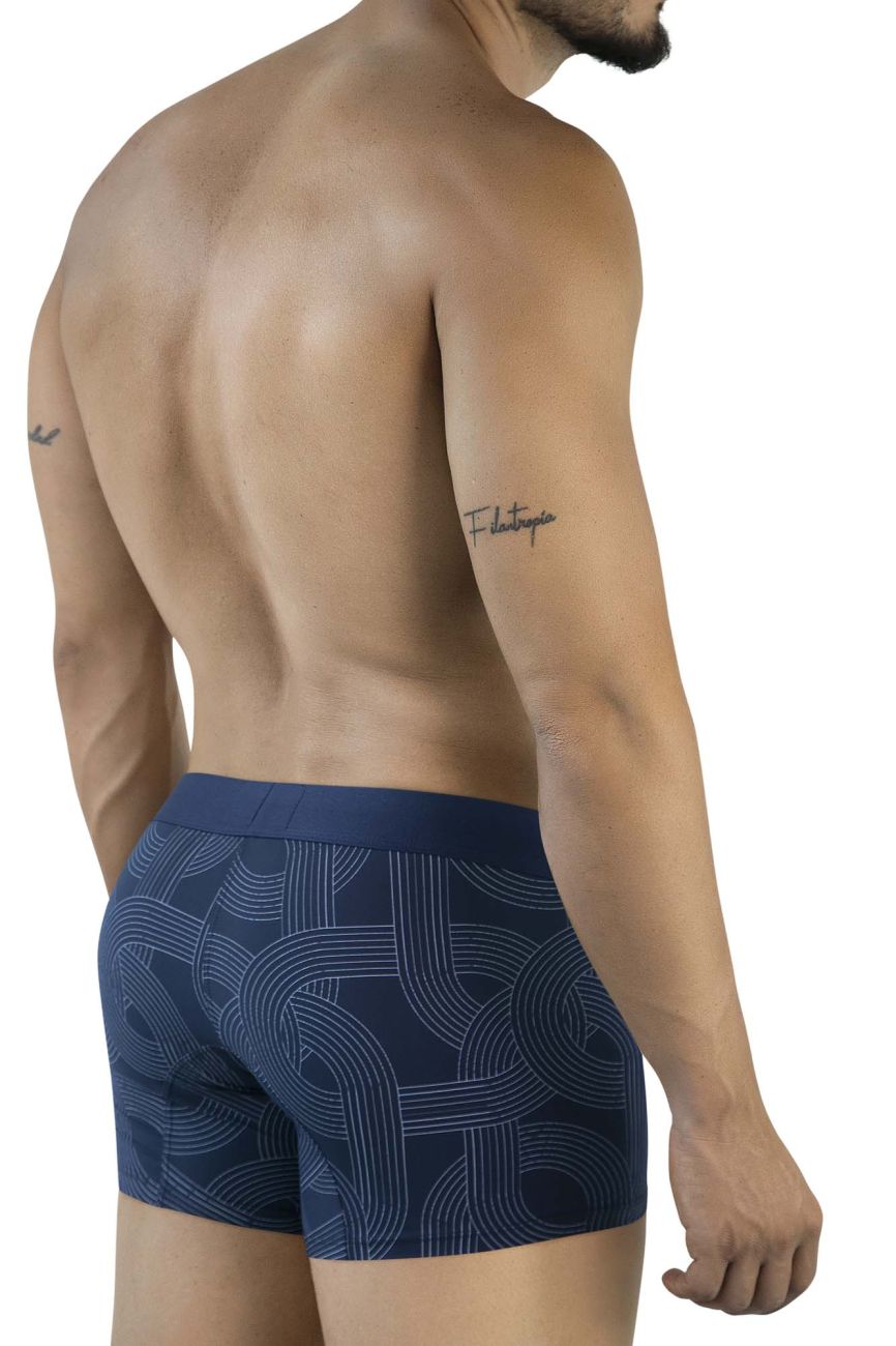 Clever Moda Navy Trunks - Dark Blue