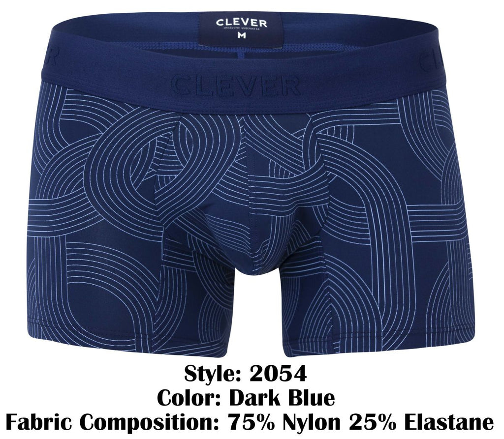 Clever Moda Navy Trunks - Dark Blue