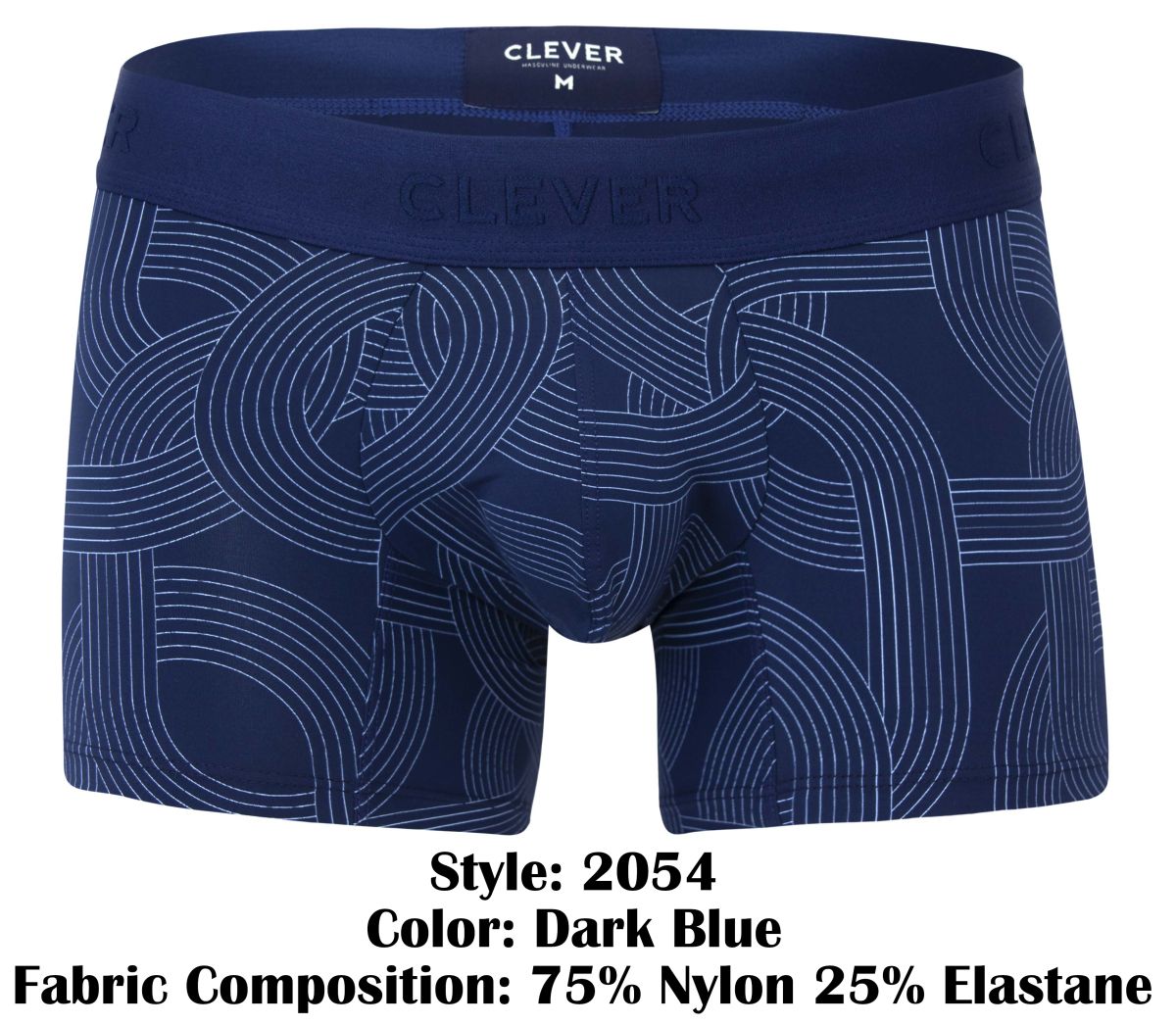 Clever Moda Navy Trunks - Dark Blue