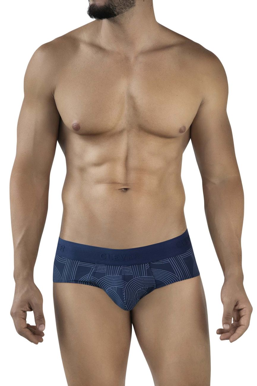 Clever Moda Navy Briefs - Dark Blue