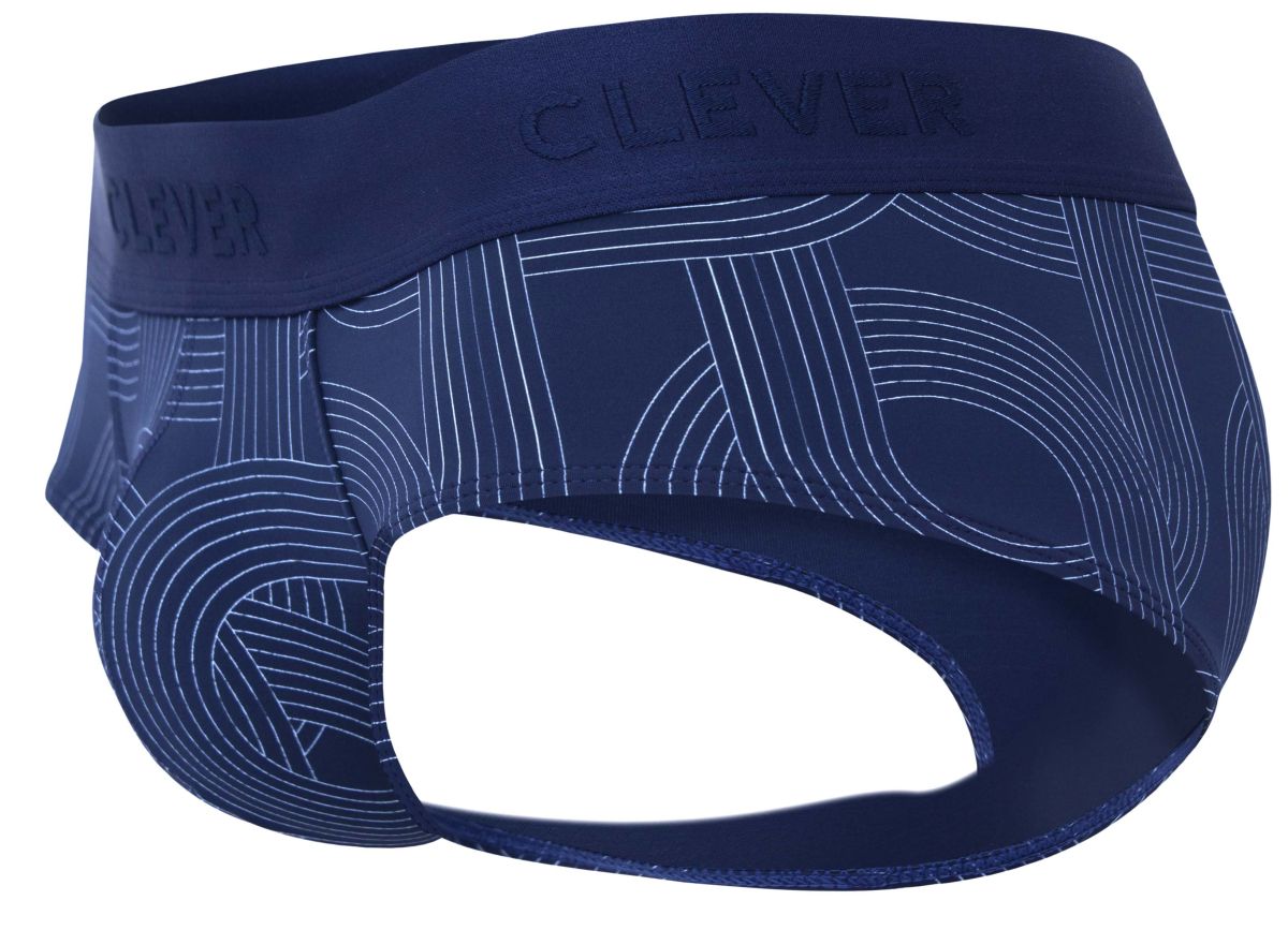 Clever Moda Navy Briefs - Dark Blue